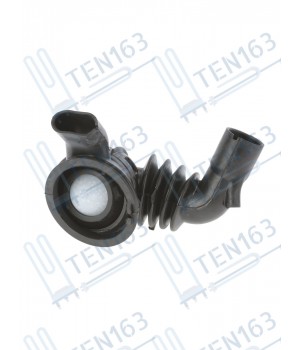Патрубок от бака к насосу стиральной машины Bosch Siemens 00484193