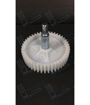 Шестерня редуктора мясорубки Centek, AKAI D=78мм длина штока 77мм