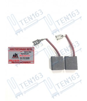 Электроугольная щетка ИНТЕРСКОЛ 6x16x17 Проводок клемма-мама