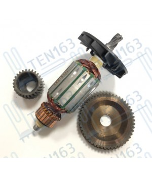 Якорь на китайский перфоратор с ответными шестернями в комплекте