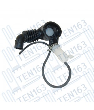 Патрубок к сливному насосу стиральной машины Bosch, Siemens, Neff 00480443