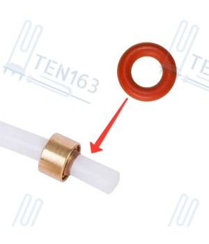 Уплотнитель на тефлоновую трубку 7.2x3.4x1.9 мм