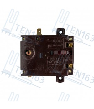 Термостат тип TIS 15A 73°/102° прямоугольный для водонагревателей