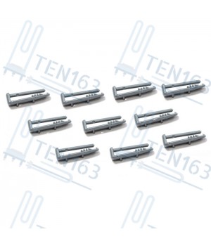 Фиксатор корзины для ПММ Whirlpool 481246279981 BEKO 1880580400 комплект - 10шт