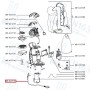 Сетевой шнур с термопредохранителями для кофеварки KRUPS MS-622745