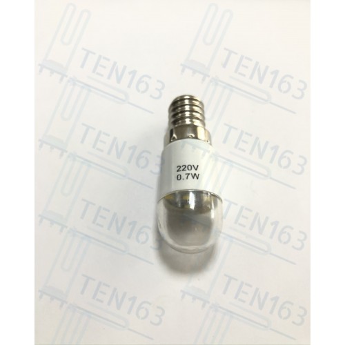 Лампа светодиодная для холодильника LED 220v 0.7W 50HZ E14