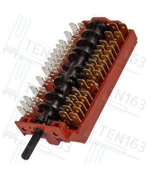 Переключатель режимов духовки INDESIT, ARISTON C00196055, 9 позиций
