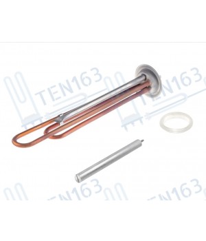 Ремкомплект ТЭН 2000 Вт + анод + прокладка для водонагревателя Thermex, Dexp Оригинал