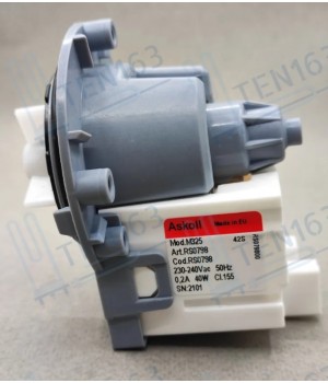 Помпа для стиральных машин Ariston, Indesit, Candy Askoll Mod. M325 40 Вт