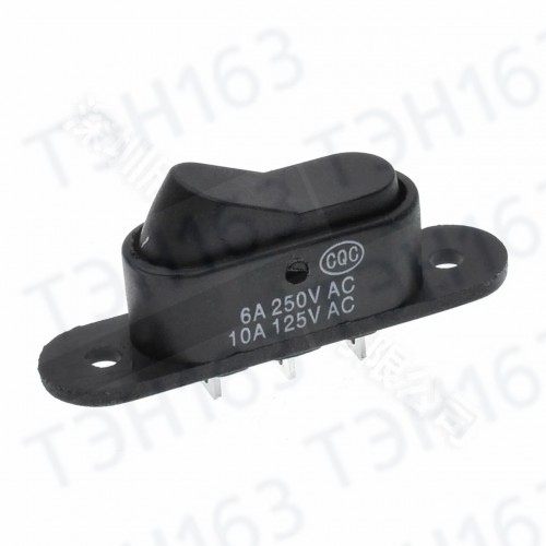 Кнопка, выключатель KCD-168 6A 250V, 10A 125V