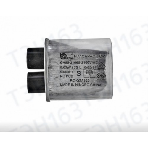 Конденсатор микроволновки LG, Samsung, Midea, Daewoo CH85 0,65мкФ±3%
