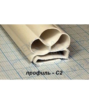 Уплотнитель 600x1560 мм профиль C2 для морозильного ларя