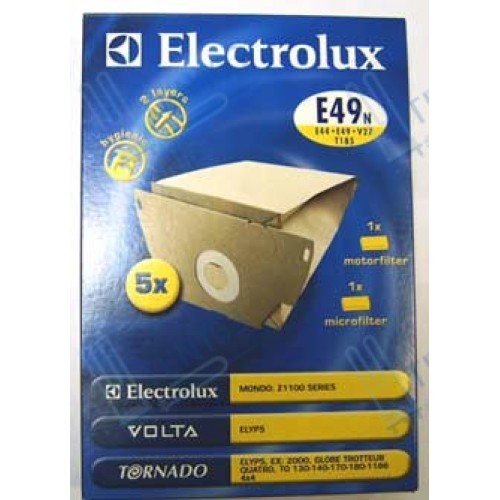 Мешки для пыли бумажные Electrolux Е49N