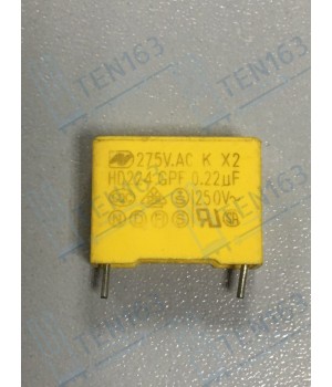 Конденсатор к кнопке 0,22mfk 275v~x2