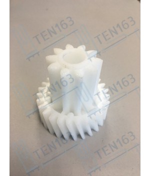 Шестерня к электромясорубке Braun Д-49/31мм, зубья 27/10шт. (Косой/прямой)