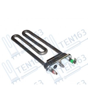 ТЭН для стиральной машины 1800W прямой с отверстием под датчик L=193 082601