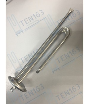 ТЭН для водонагревателя 1500 Вт нержавейка, фланец 64 мм универсальный