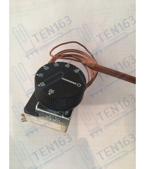 Термостат для электрических котлов 30-90° TU 45 ST/1,0м с ручкой