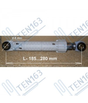 Амортизатор CIMA120N, 185-280mm, (втулка-8x24), BOSCH