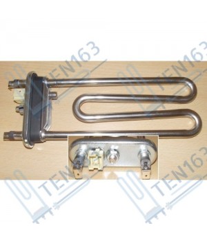 ТЭН 1600W прямой с отверстием+датчик ZYEH AEG73309902 Оригинал Китай